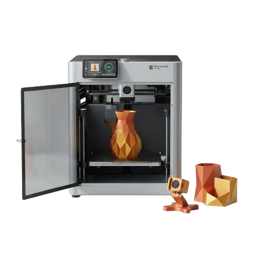 3D tiskárna s hotovým produktem